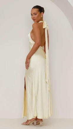 Amalia Maxi Dress - Yellow