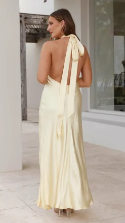 Amalia Maxi Dress - Yellow