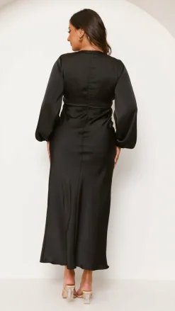 Amara Maxi Dress - Black
