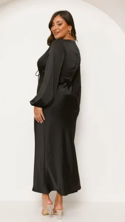 Amara Maxi Dress - Black