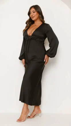 Amara Maxi Dress - Black