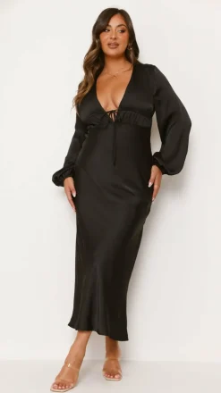 Amara Maxi Dress - Black
