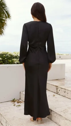 Amara Maxi Dress - Black