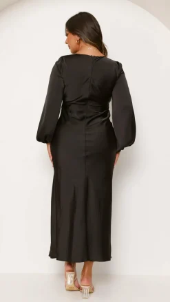 Amara Maxi Dress - Black