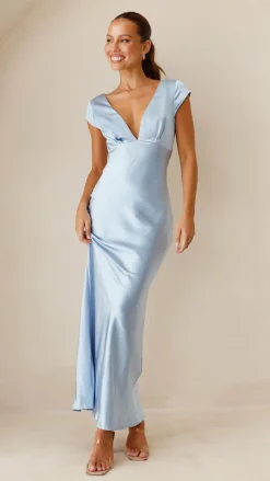 Amelia Maxi Dress - Blue
