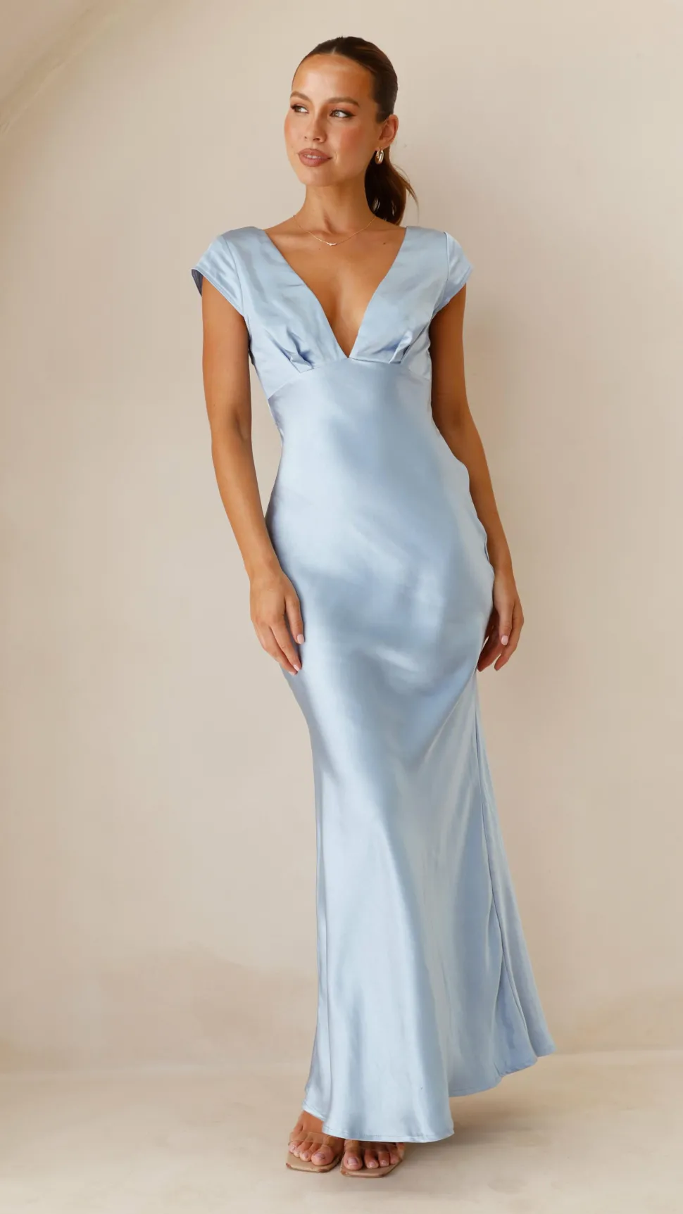 Amelia Maxi Dress - Blue