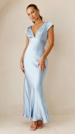 Amelia Maxi Dress - Blue