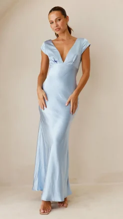 Amelia Maxi Dress - Blue