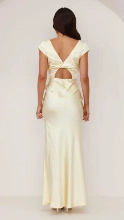 Amelia Maxi Dress - Yellow