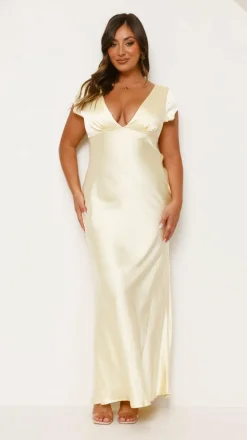 Amelia Maxi Dress - Yellow