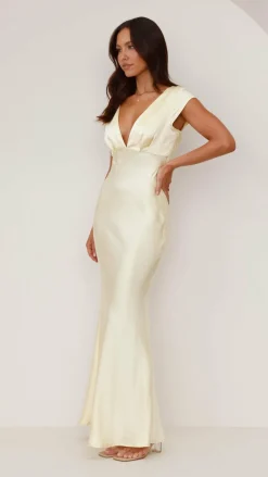 Amelia Maxi Dress - Yellow