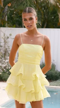 Amery Mini Dress - Butter