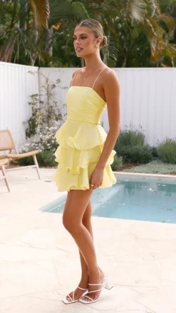 Amery Mini Dress - Butter