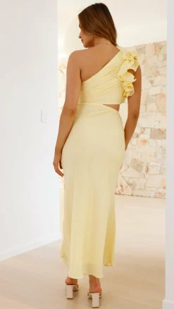 Amina Maxi Dress - Yellow