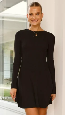 Amity Mini Dress - Black