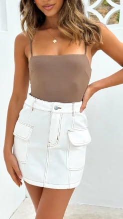 Amos Bodysuit - Brown