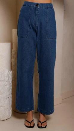 Amy Pants - Dark Denim