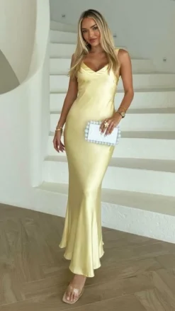 Andie Maxi Dress - Yellow