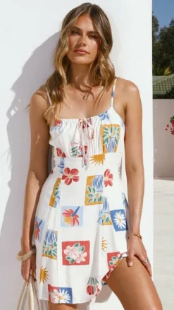 Arabelle Mini Dress - Belle Print