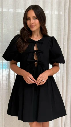 Arana Mini Dress - Black