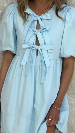 Arana Mini Dress - Blue