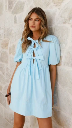 Arana Mini Dress - Blue