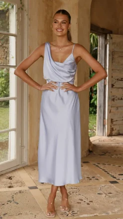 Audrey Maxi Dress - Blue