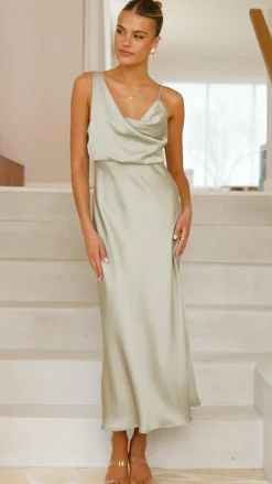 Audrey Maxi Dress - Olive