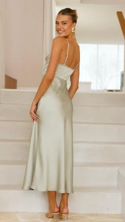 Audrey Maxi Dress - Olive