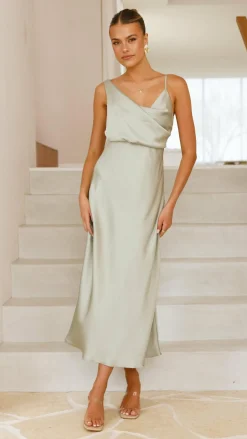 Audrey Maxi Dress - Olive