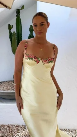 Aurora Maxi Dress - Yellow