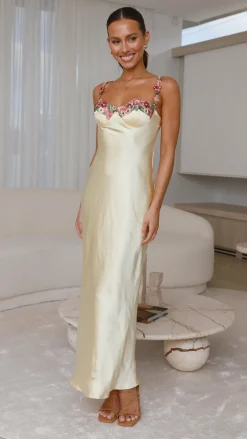 Aurora Maxi Dress - Yellow