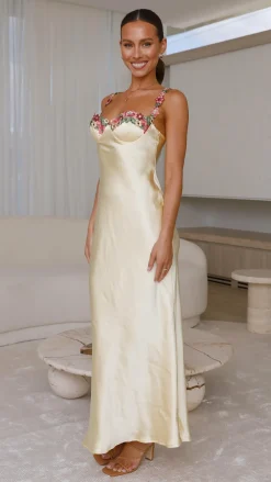 Aurora Maxi Dress - Yellow