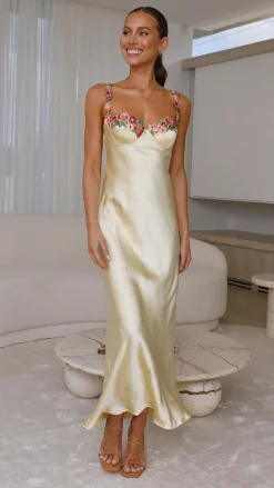 Aurora Maxi Dress - Yellow