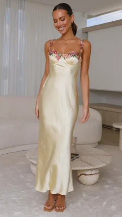 Aurora Maxi Dress - Yellow