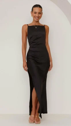 Ava Maxi Dress - Black