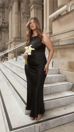 Ava Maxi Dress - Black