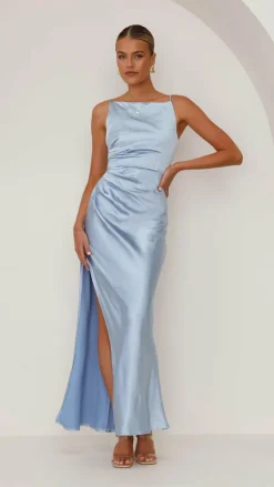 Ava Maxi Dress - Blue