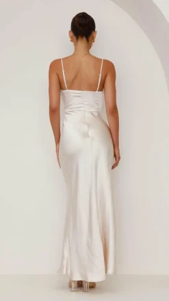 Ava Maxi Dress - Champagne