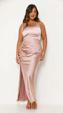 Ava Maxi Dress - Dusty Pink