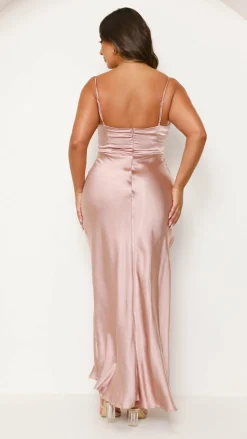 Ava Maxi Dress - Dusty Pink