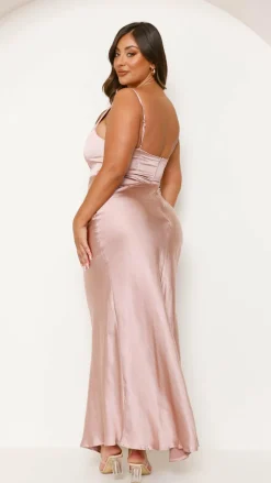 Ava Maxi Dress - Dusty Pink