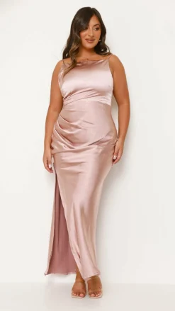 Ava Maxi Dress - Dusty Pink