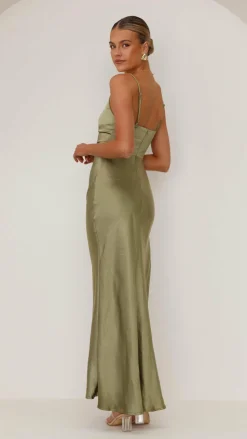 Ava Maxi Dress - Olive