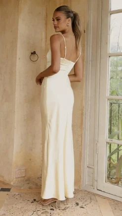 Ava Maxi Dress - Yellow