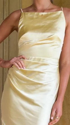 Ava Maxi Dress - Yellow