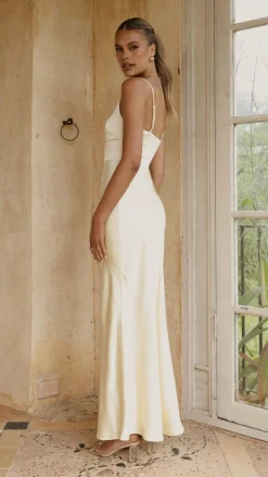 Ava Maxi Dress - Yellow