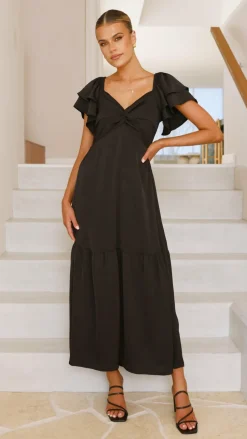 Averianna Maxi Dress - Black