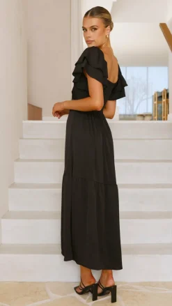 Averianna Maxi Dress - Black