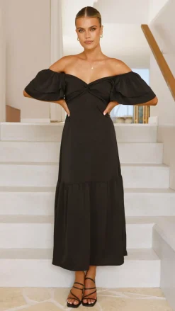 Averianna Maxi Dress - Black